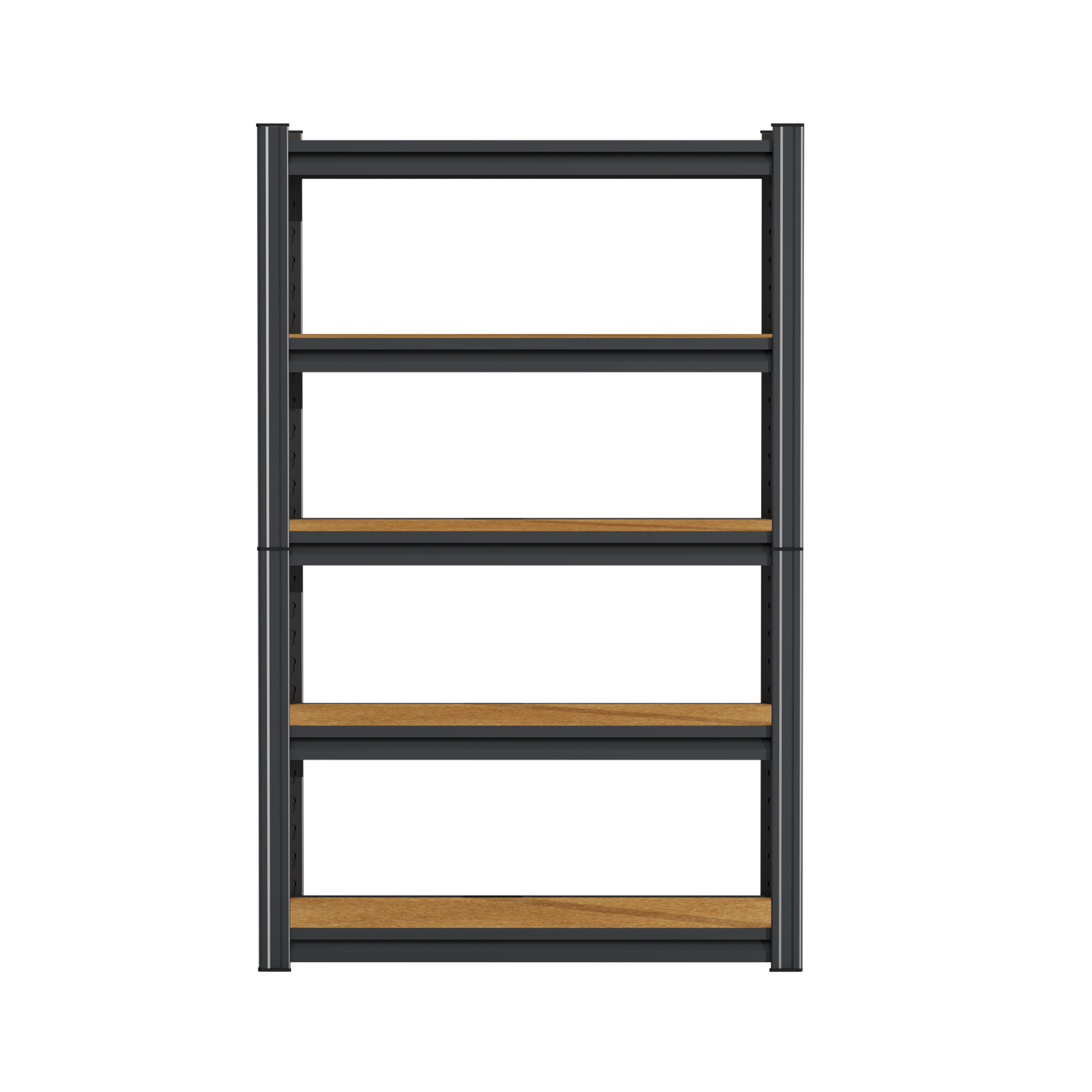 STEELFURNY Heavy Duty Garage Shelving, 5-Tier Adjustable Metal Storage Shelves, Utility Steel Storage Rack