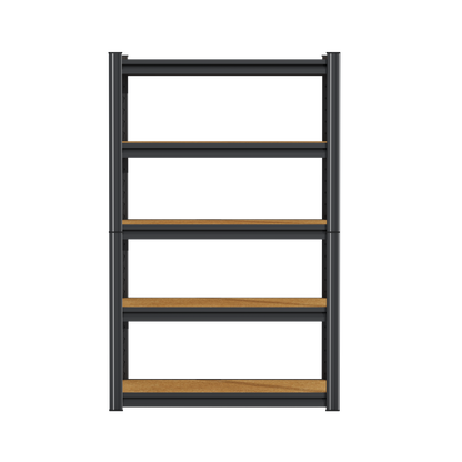 STEELFURNY Heavy Duty Garage Shelving, 5-Tier Adjustable Metal Storage Shelves, Utility Steel Storage Rack