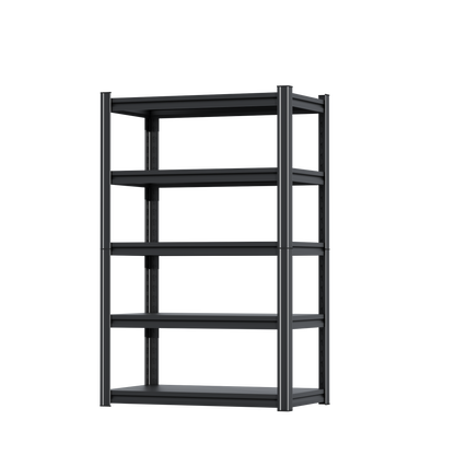 STEELFURNY Heavy Duty Metal Garage Shelving Unit, 71.2" H x 35.4" W x 16" D