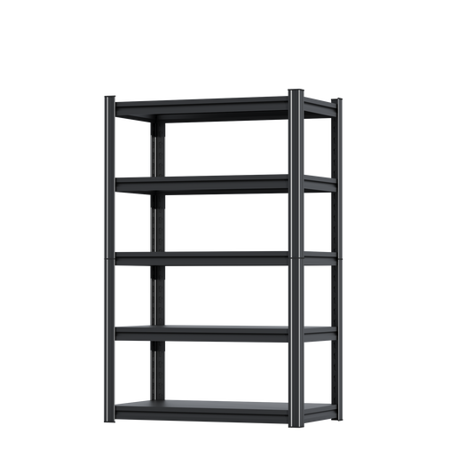 STEELFURNY Heavy Duty Metal Garage Shelving Unit, 71.2" H x 35.4" W x 16" D